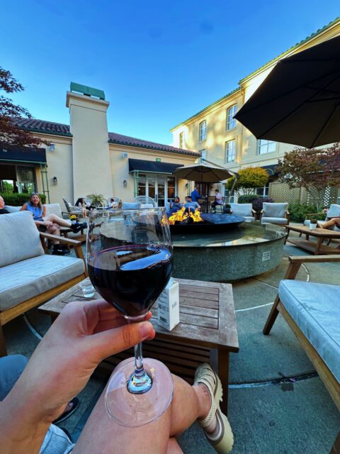 wine country w/ the best company (me)